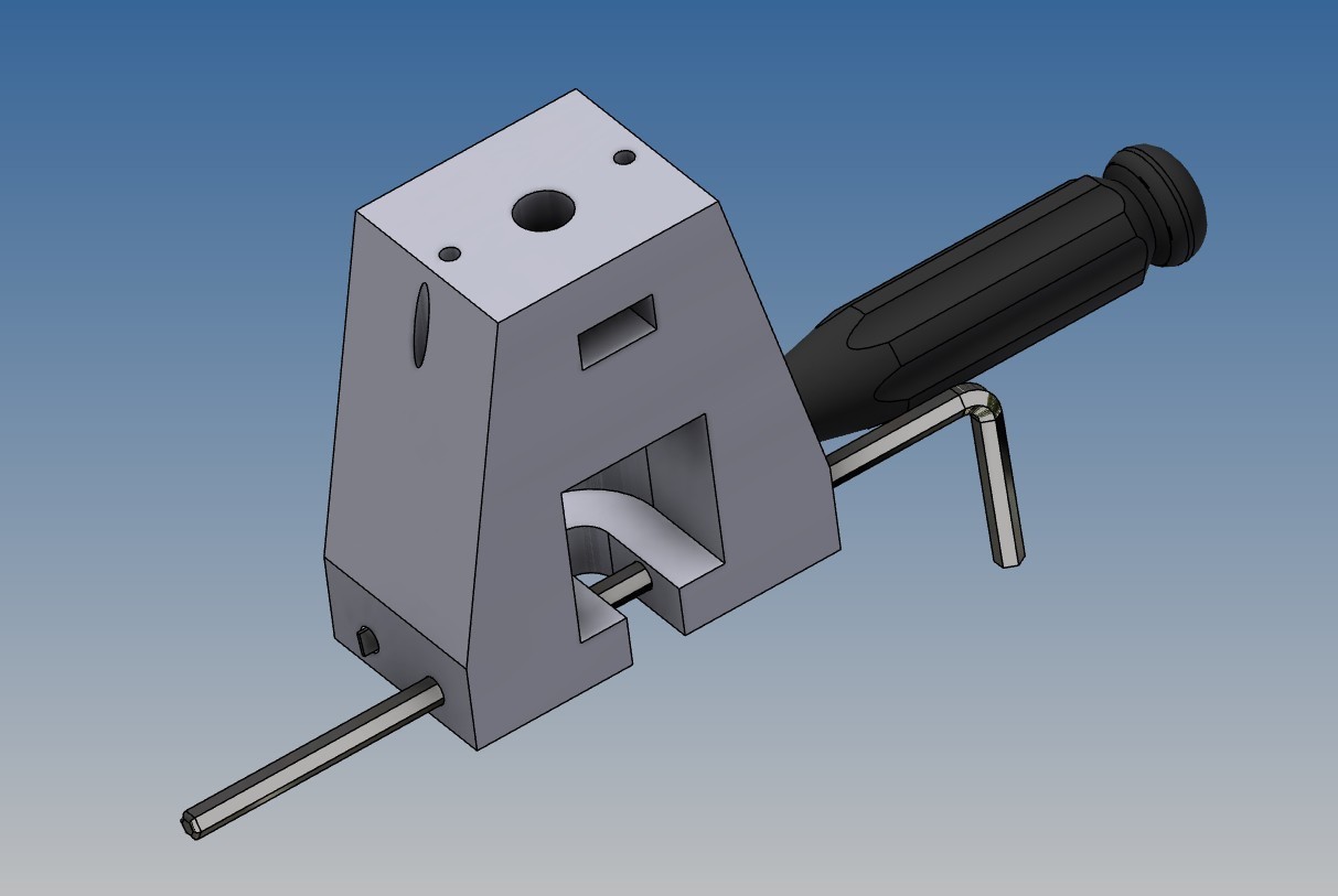 Free STL file Stepper motor pulley puller Ender 3 👽・Object to download